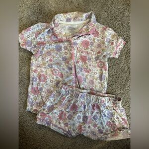 Tahari 4t button down floral pajamas
